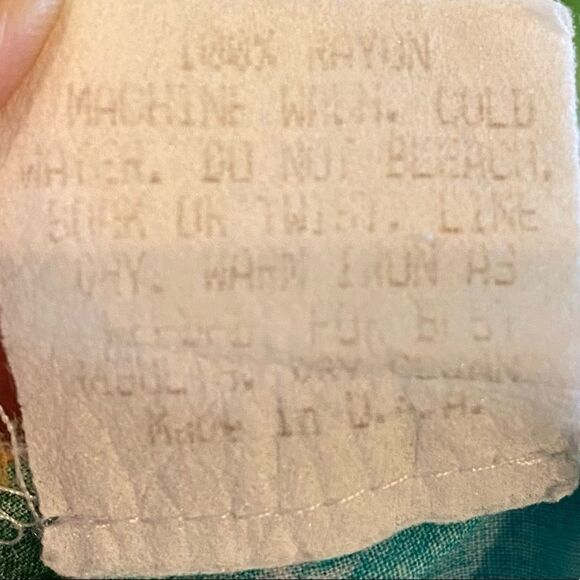 Jams World Sz S Tropical Hawaiian Panic Design Sleeveless Tank Midi Sundress - Picture 12 of 13